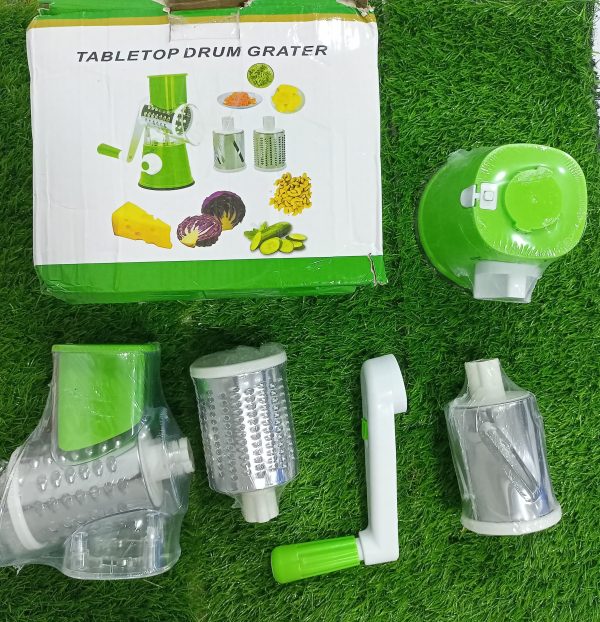 big-size-tabletop-drum-grater-manual-vegetable-cutter-slicer-grater-multi-functional-kitchen-gadget-random-colours